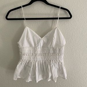 Express Crop Poplin Tank